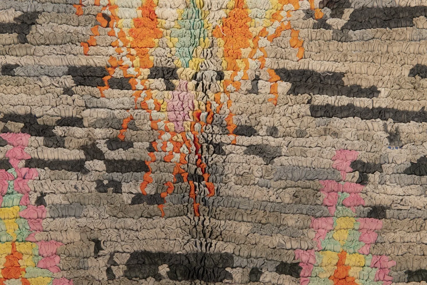 Marokkansk berber tæppe Boucherouite 195 x 110 cm