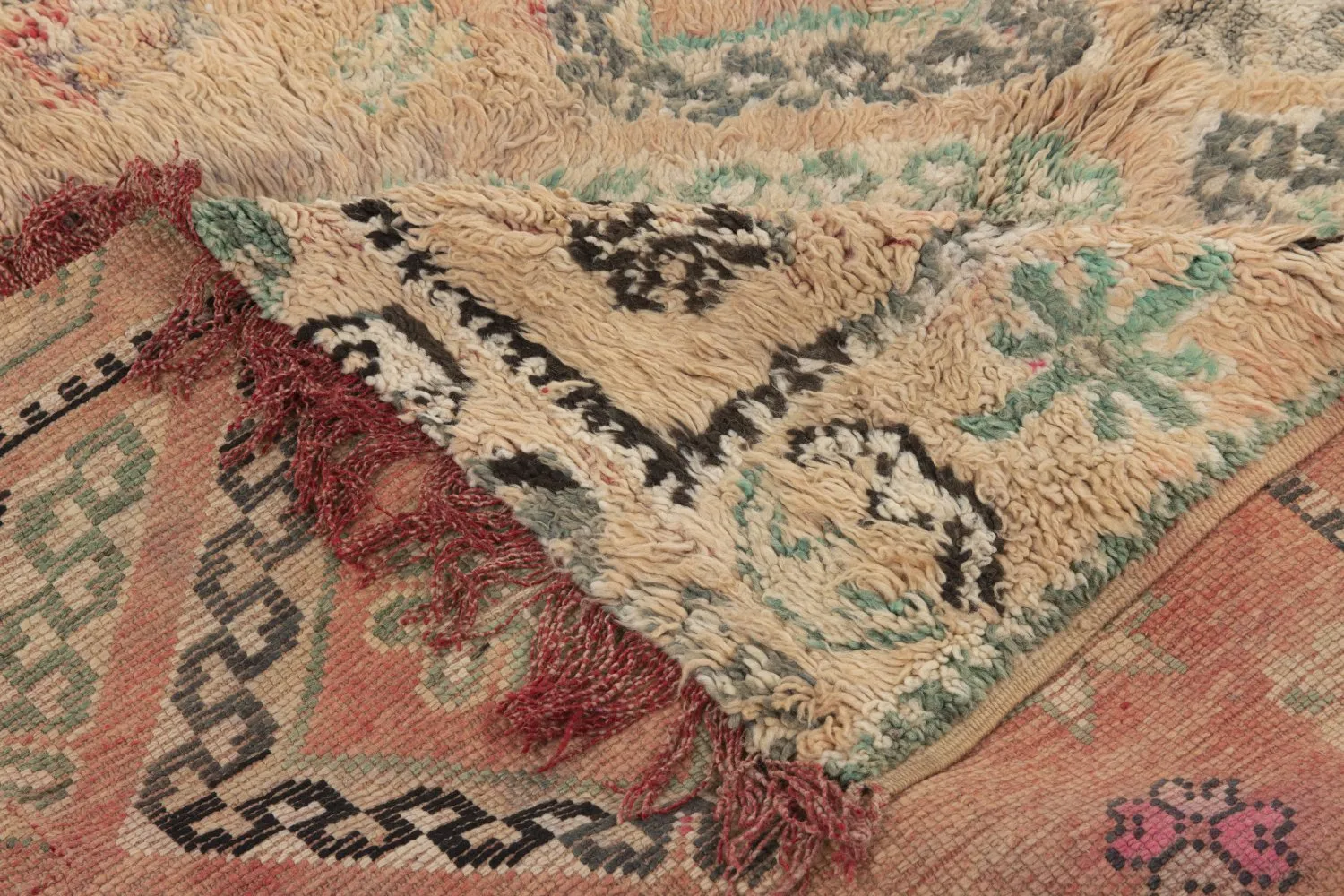 Kelimtæppe Marokkansk berber tæppe Azilal Special Edition 390 x 190 cm