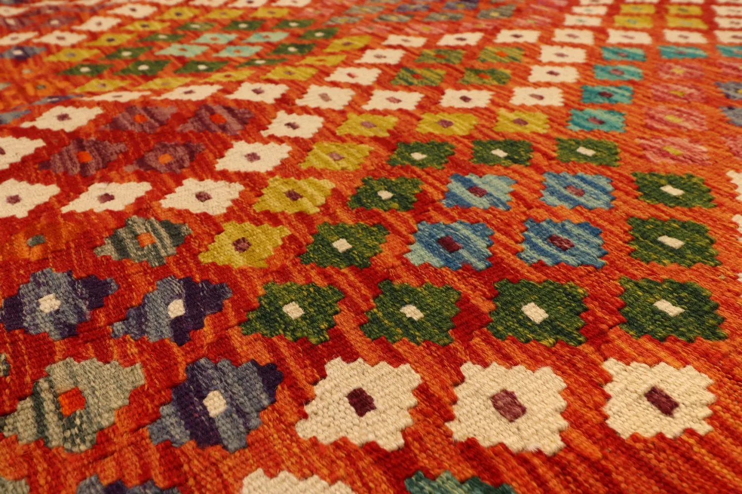 Orientalsk kelimtæppe 297 x 199 cm