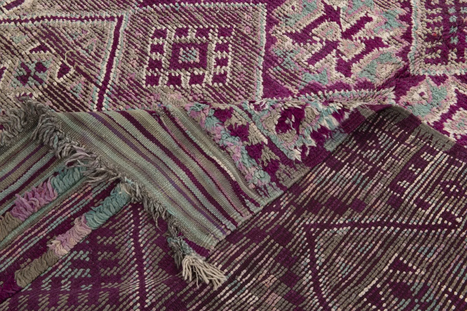 Kelimtæppe Marokkansk berber tæppe Azilal Special Edition 420 x 200 cm