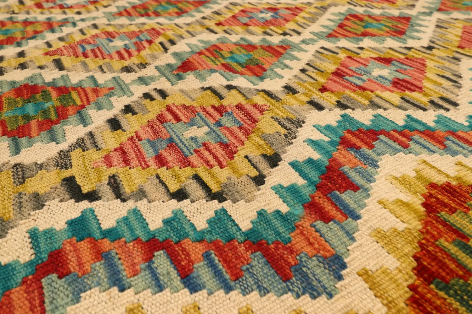 Orientalsk kelimtæppe 295 x 207 cm