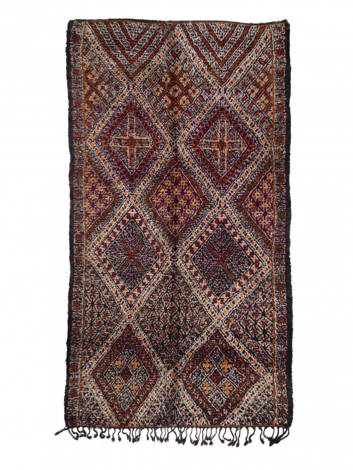 Kelimtæppe Marokkansk berber tæppe Azilal Special Edition 430 x 230 cm
