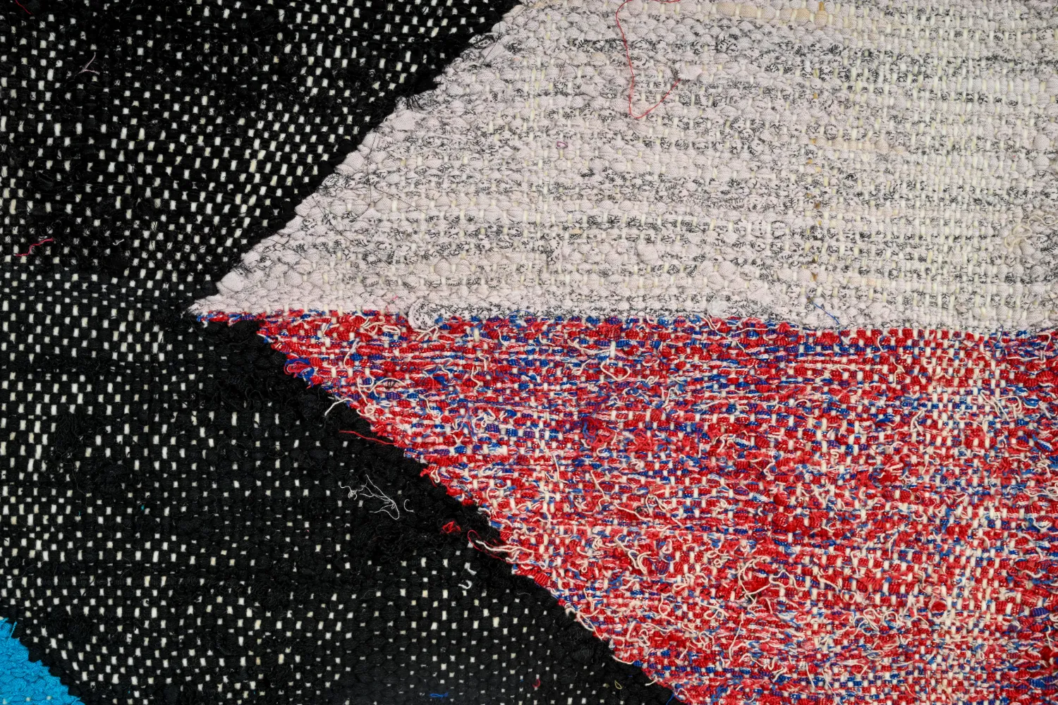 Marokkansk berber tæppe Boucherouite 120 x 230 cm