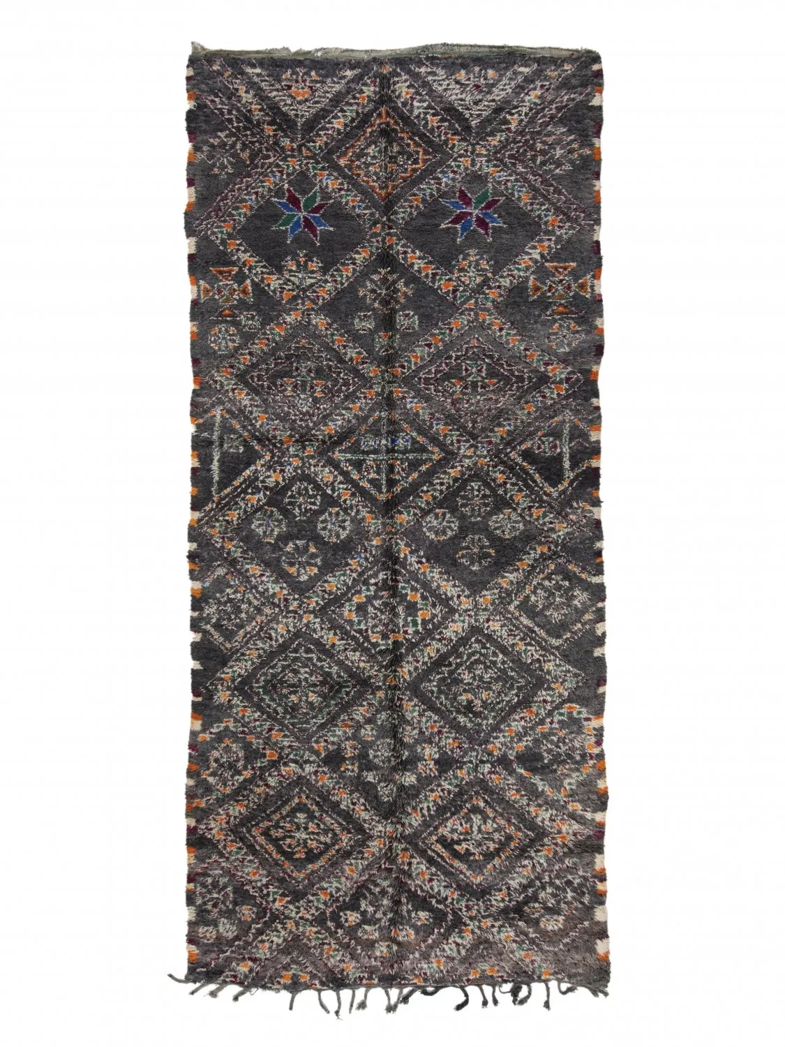 Kelimtæppe Marokkansk berber tæppe Azilal Special Edition 430 x 190 cm