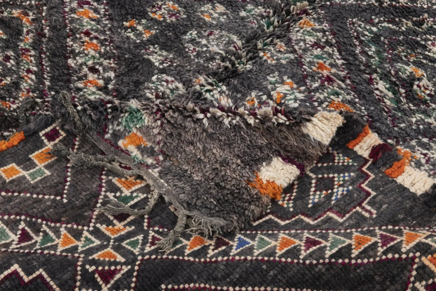 Kelimtæppe Marokkansk berber tæppe Azilal Special Edition 430 x 190 cm