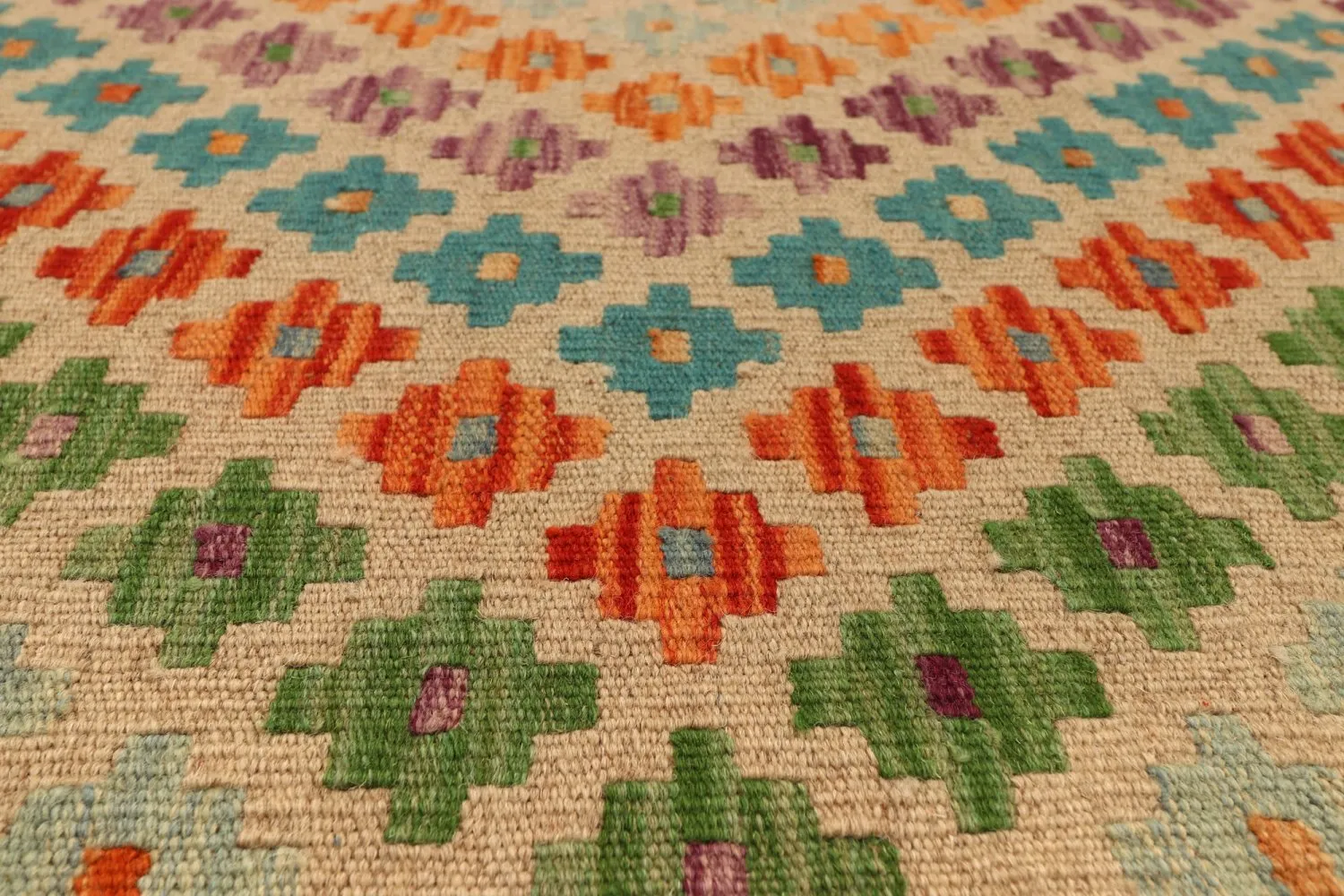 Orientalsk kelimtæppe 252 x 180 cm