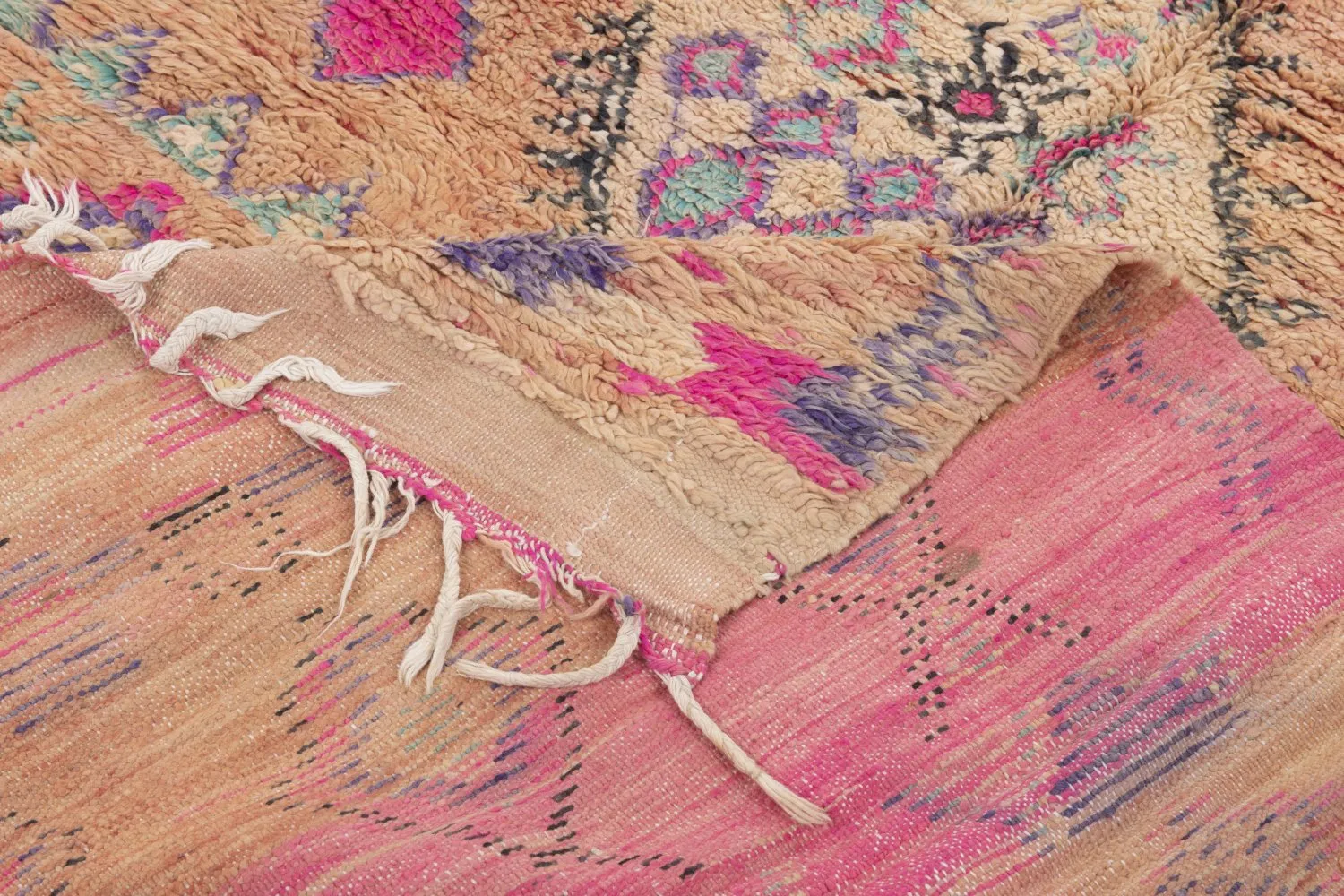 Kelimtæppe Marokkansk berber tæppe Azilal Special Edition 420 x 170 cm