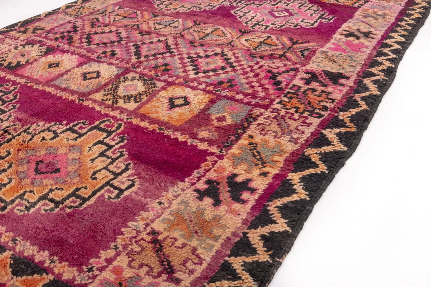 Kelimtæppe Marokkansk berber tæppe Azilal 370 x 190 cm