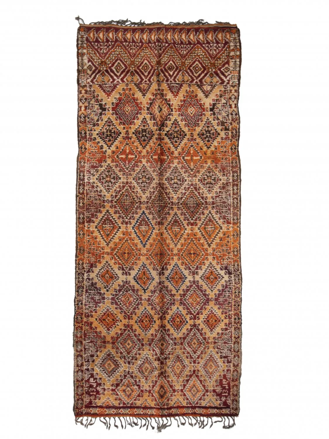 Kelimtæppe Marokkansk berber tæppe Azilal Special Edition 520 x 210 cm
