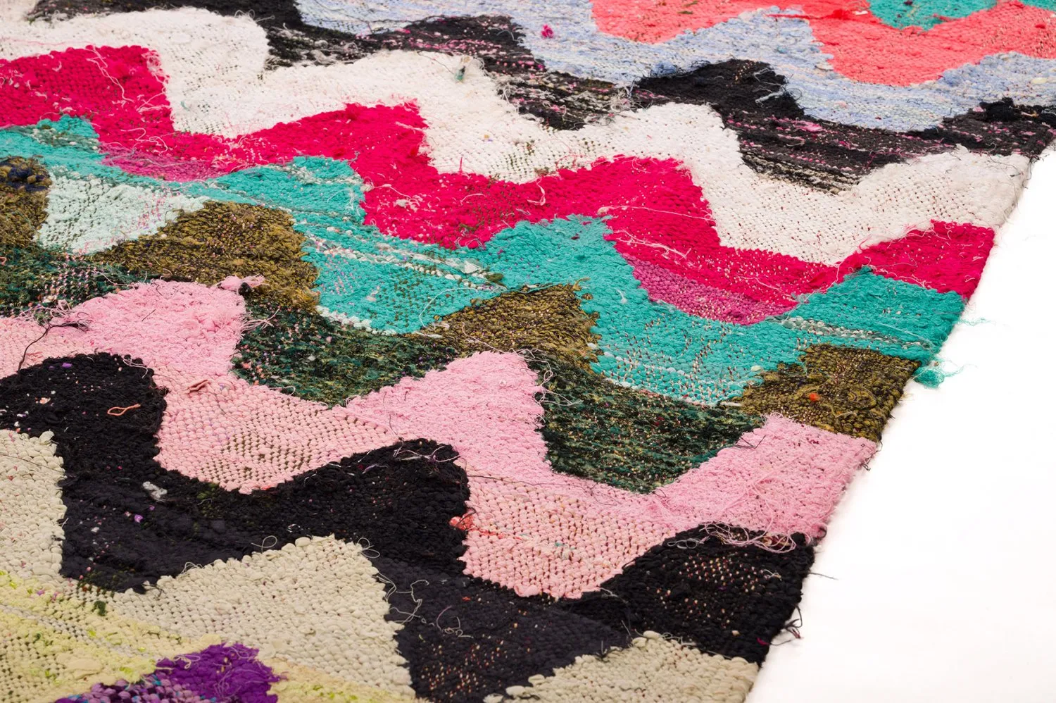 Marokkansk berber tæppe Boucherouite 165 x 305 cm