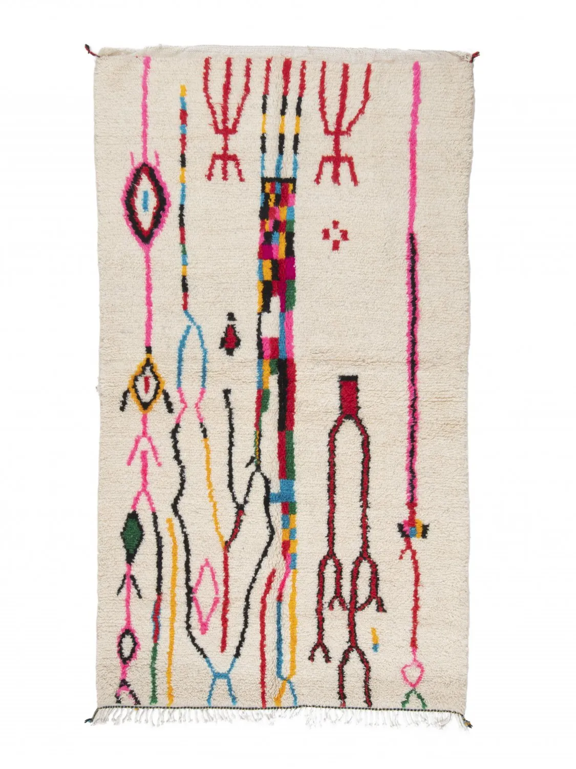 Kelimtæppe Marokkansk berber tæppe Azilal 260 x 150 cm