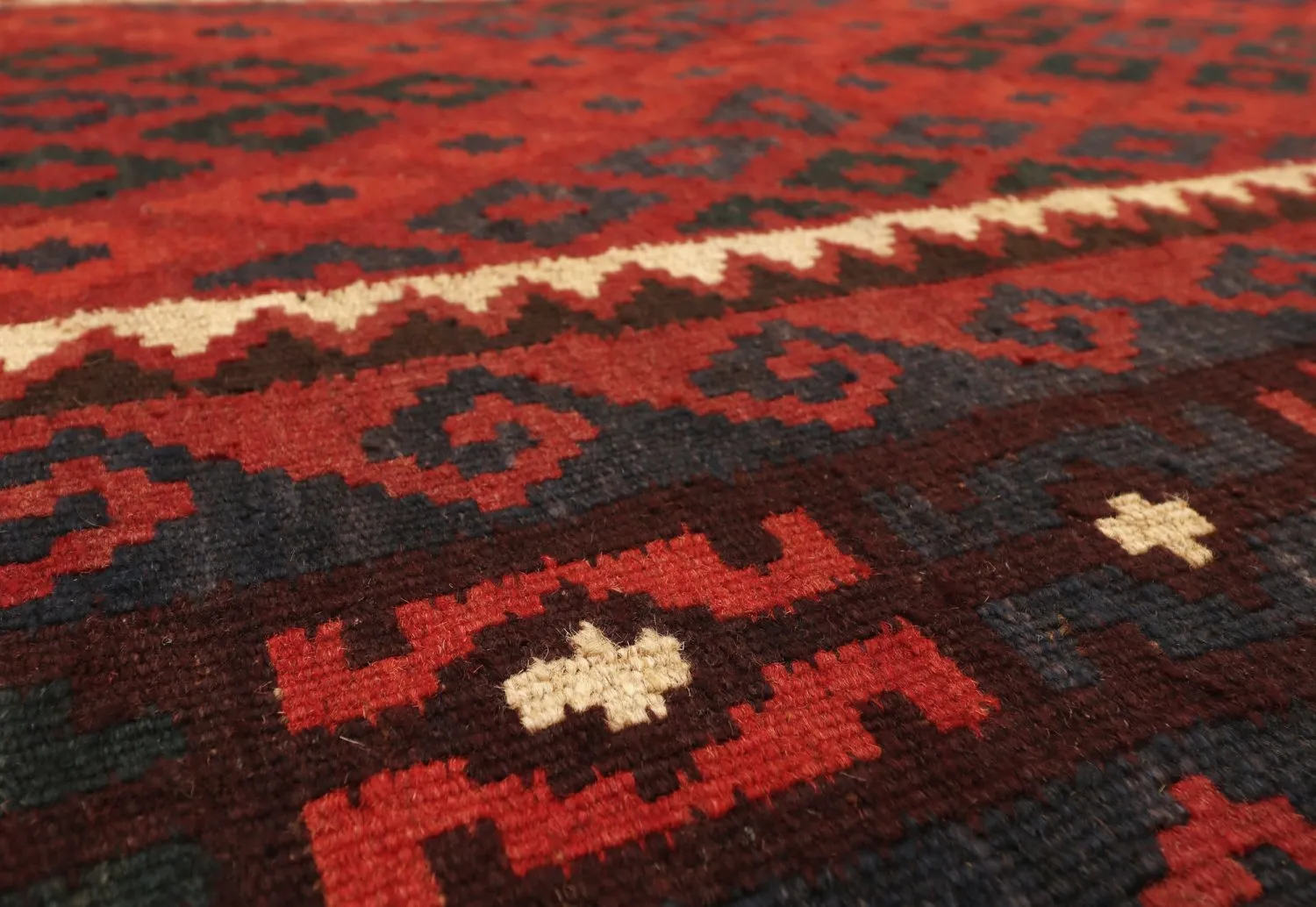 Orientalsk kelimtæppe 205 x 103 cm