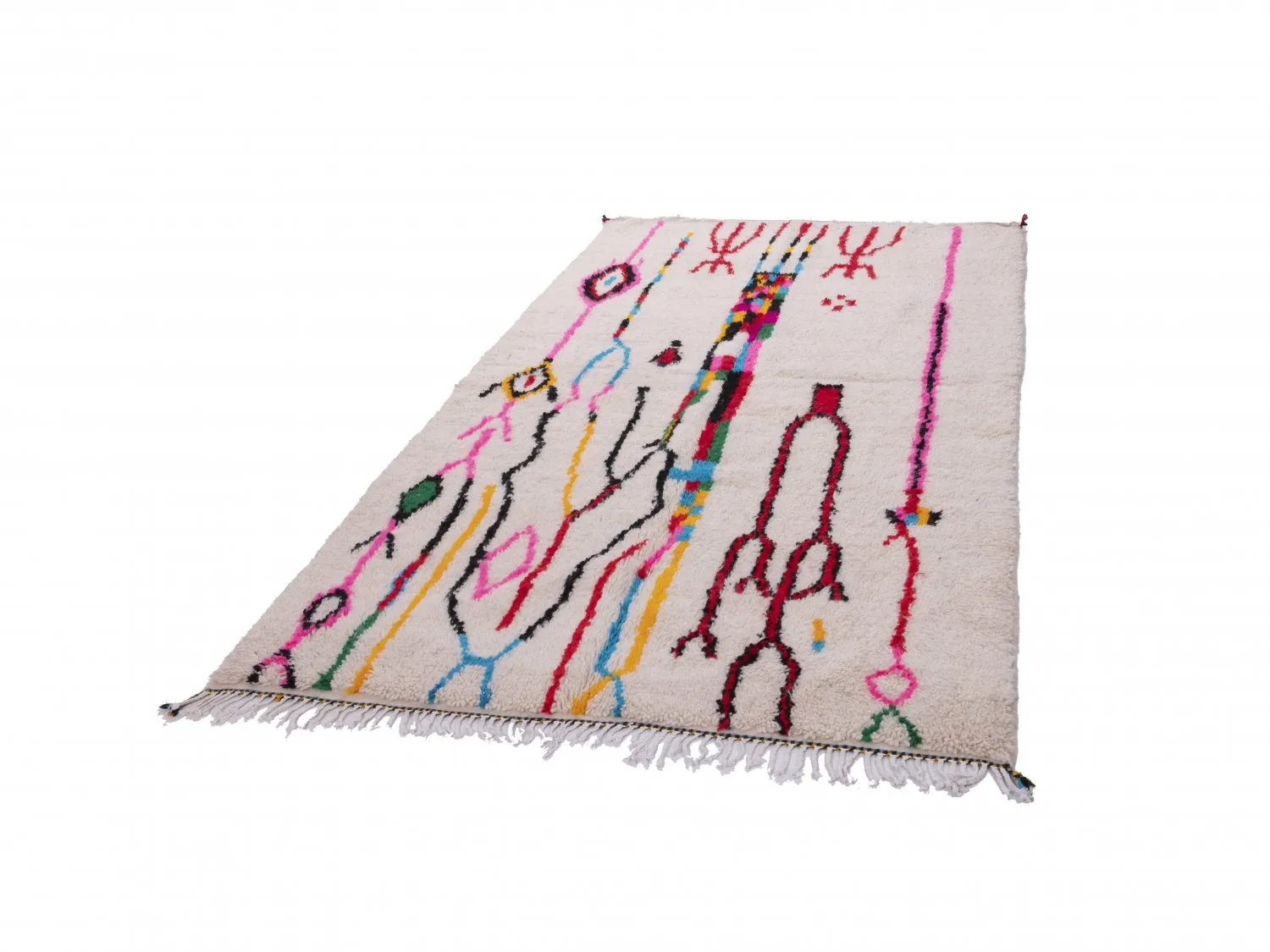 Kelimtæppe Marokkansk berber tæppe Azilal 260 x 150 cm