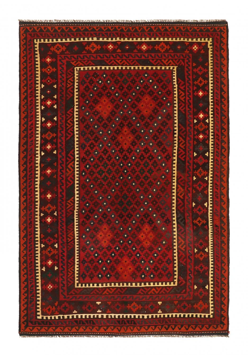 Orientalsk kelimtæppe 301 x 191 cm