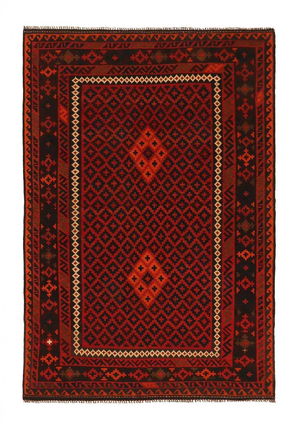 Orientalsk kelimtæppe 292 x 196 cm