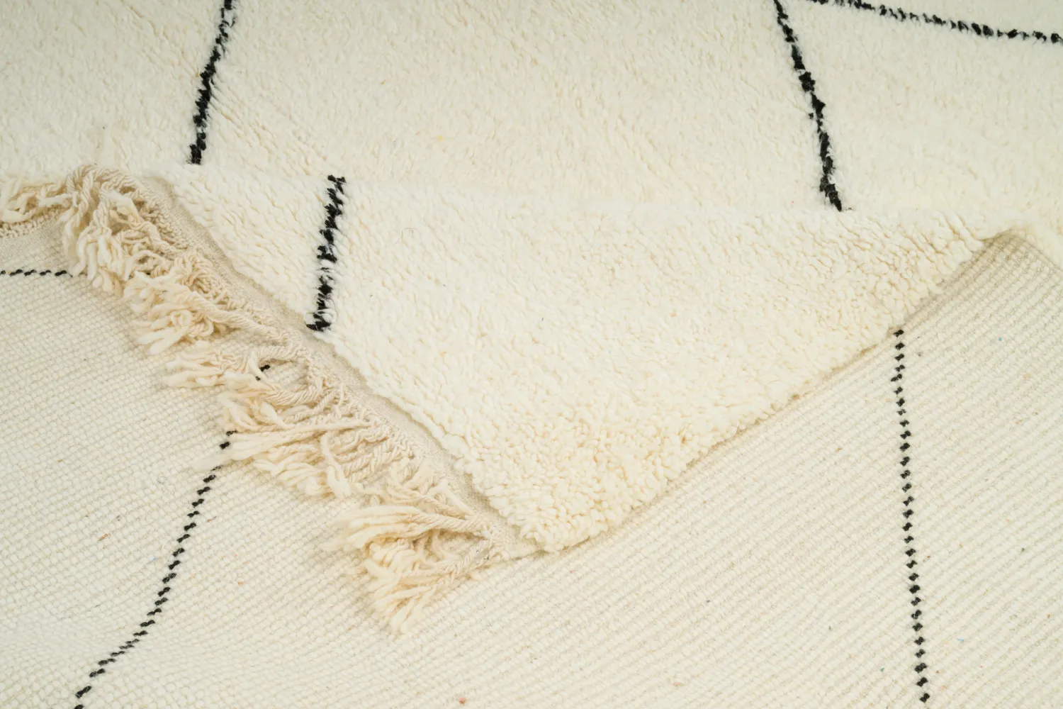 Kelimtæppe Marokkansk berber Beni Ouarain 205 x 305 cm