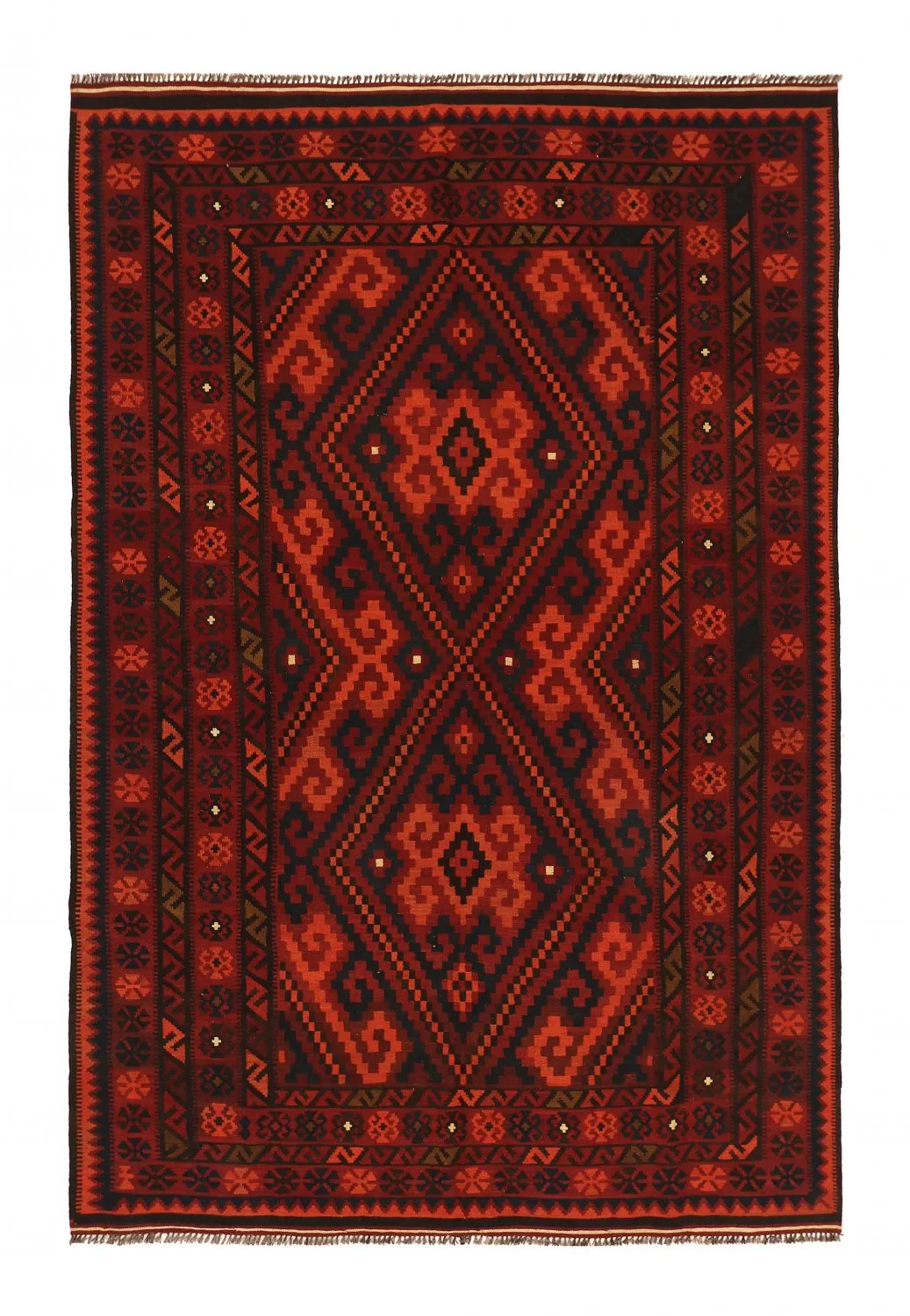 Orientalsk kelimtæppe 298 x 201 cm