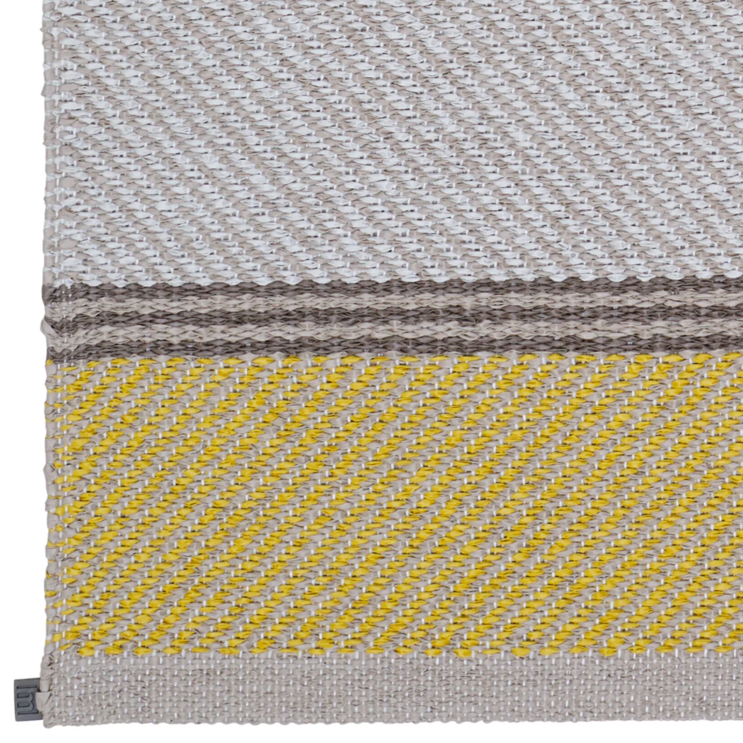 Plasttæpper - Horredsmattan Mason (gul)