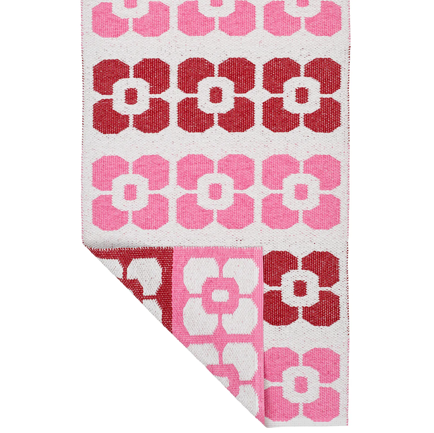 Plasttæpper - Horredsmattan Florian (rød)