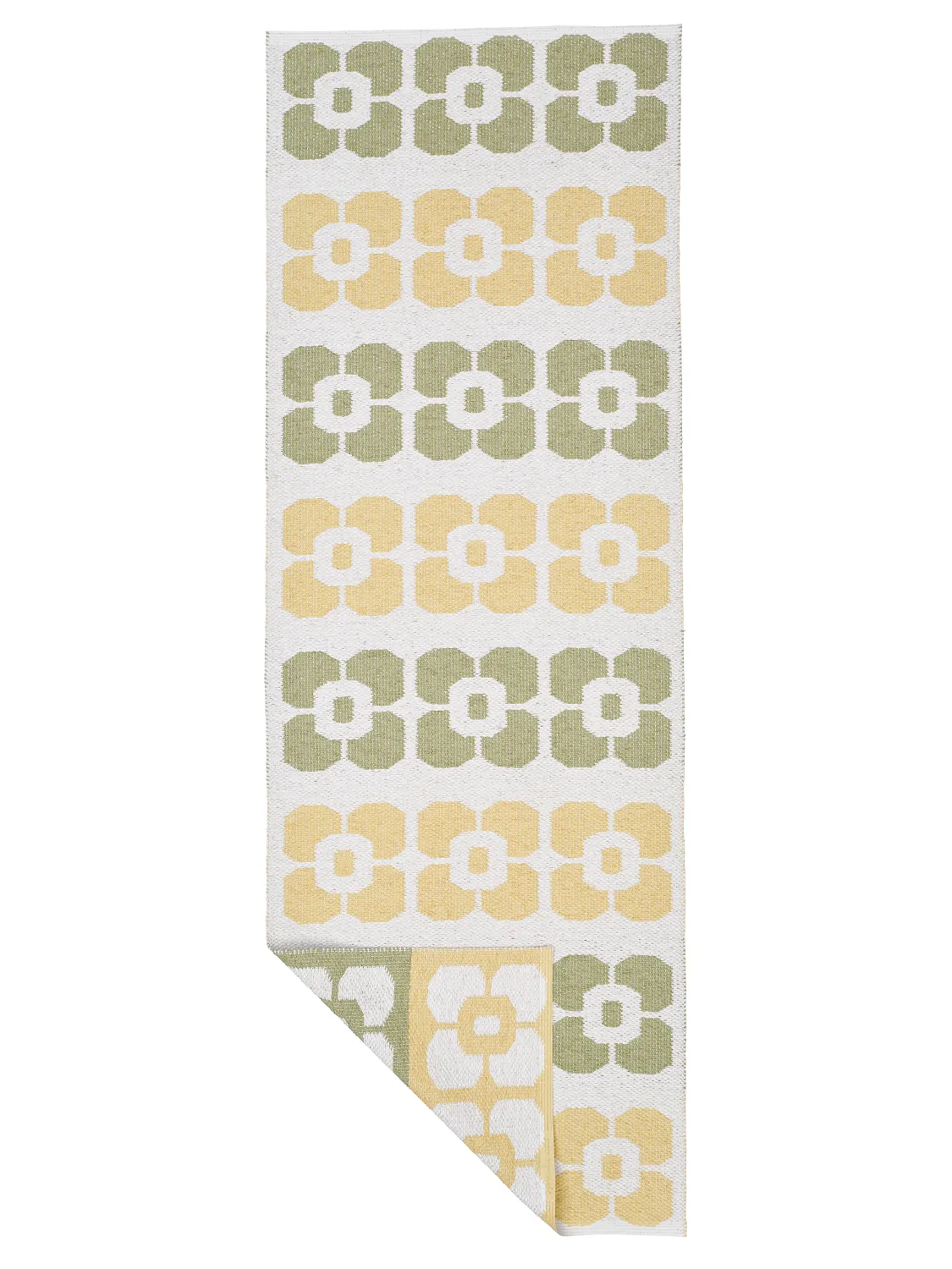 Plasttæpper - Horredsmattan Florian (gul)