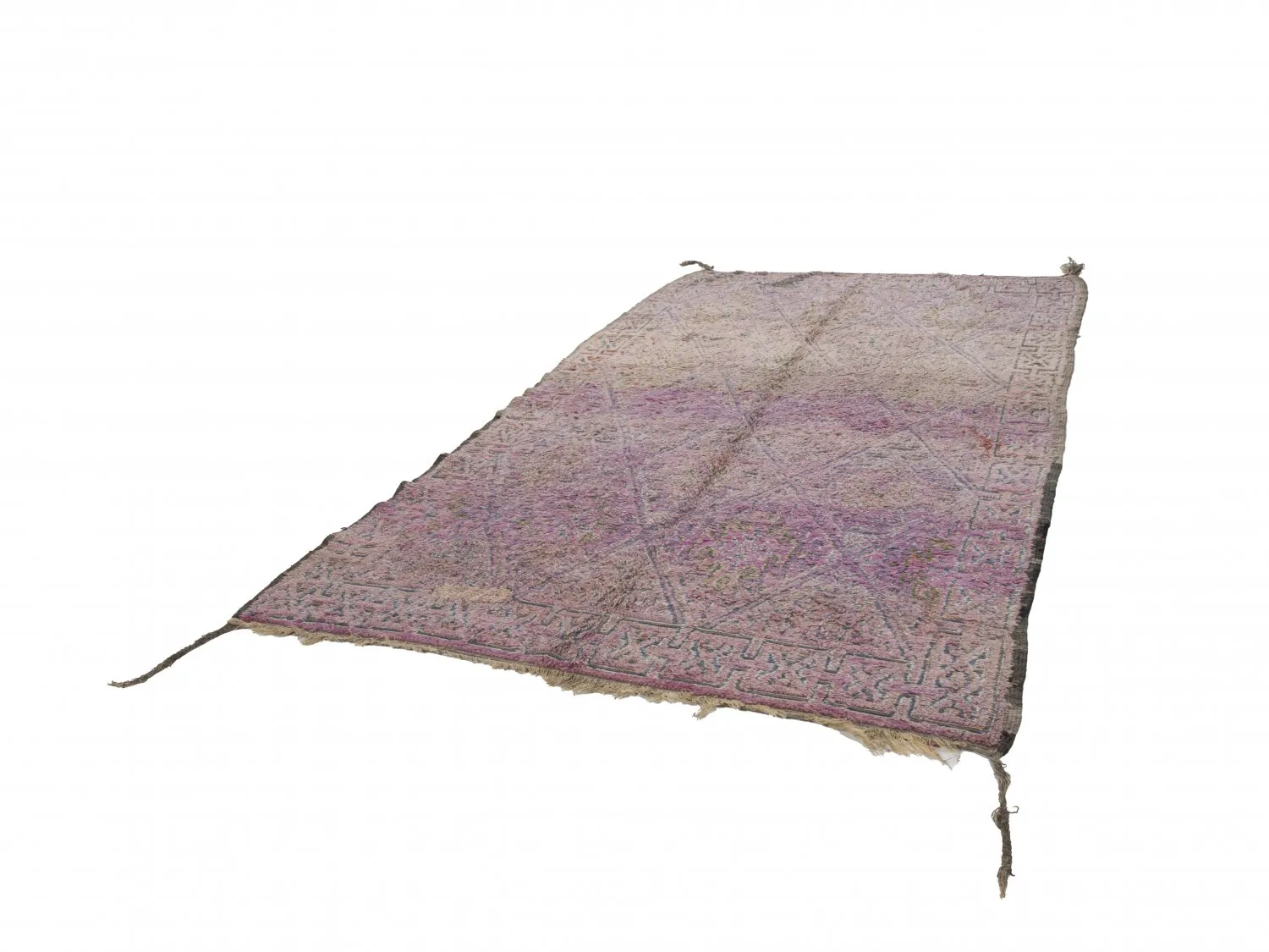 Kelimtæppe Marokkansk berber tæppe Azilal Special Edition 320 x 200 cm