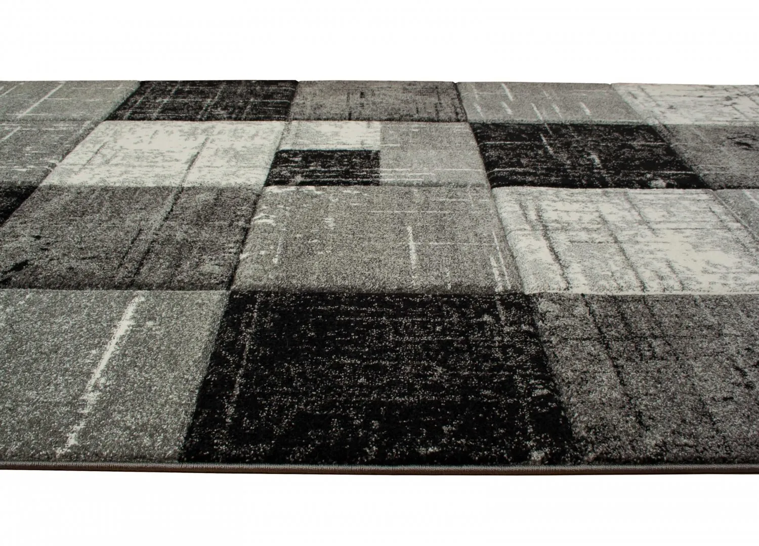 Wilton-tæppe - London Square (sort)