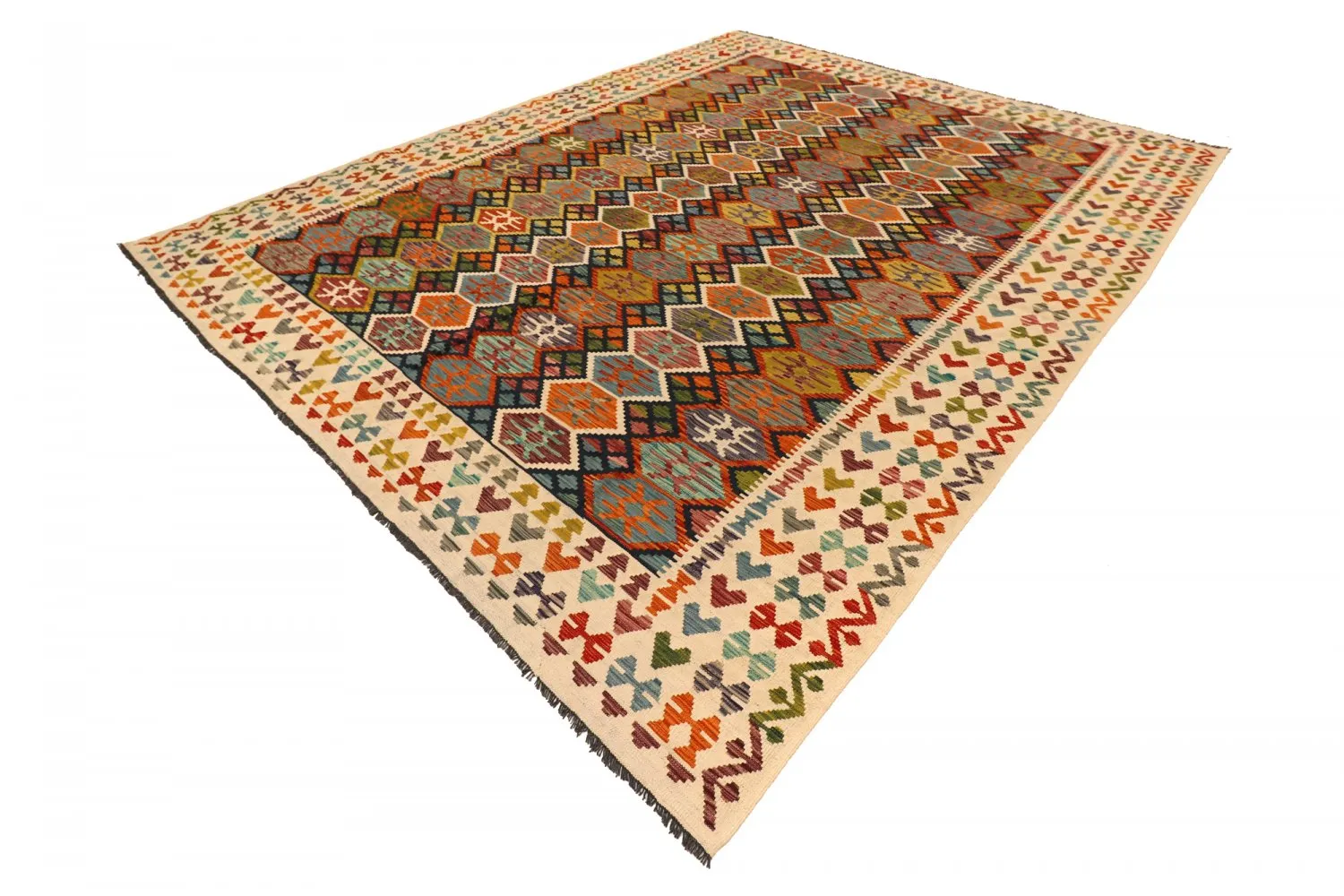 Orientalsk kelimtæppe 383 x 300 cm