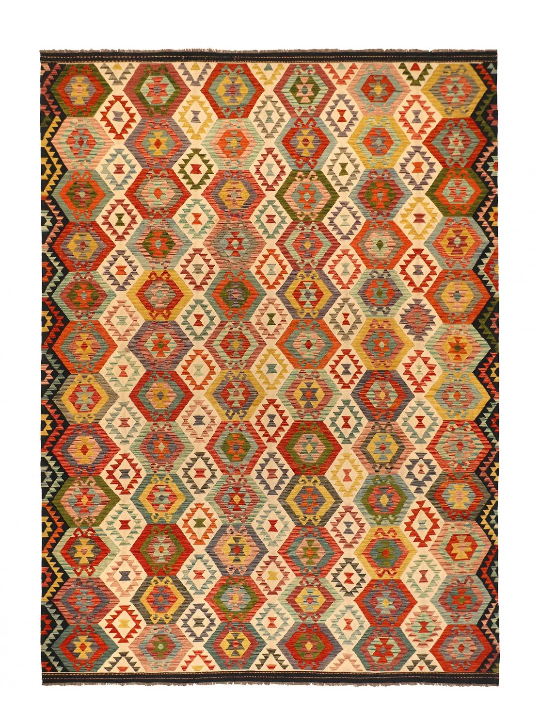 Orientalsk kelimtæppe 430 x 309 cm