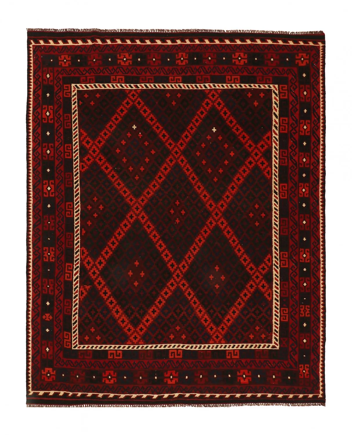 Orientalsk kelimtæppe 302 x 244 cm
