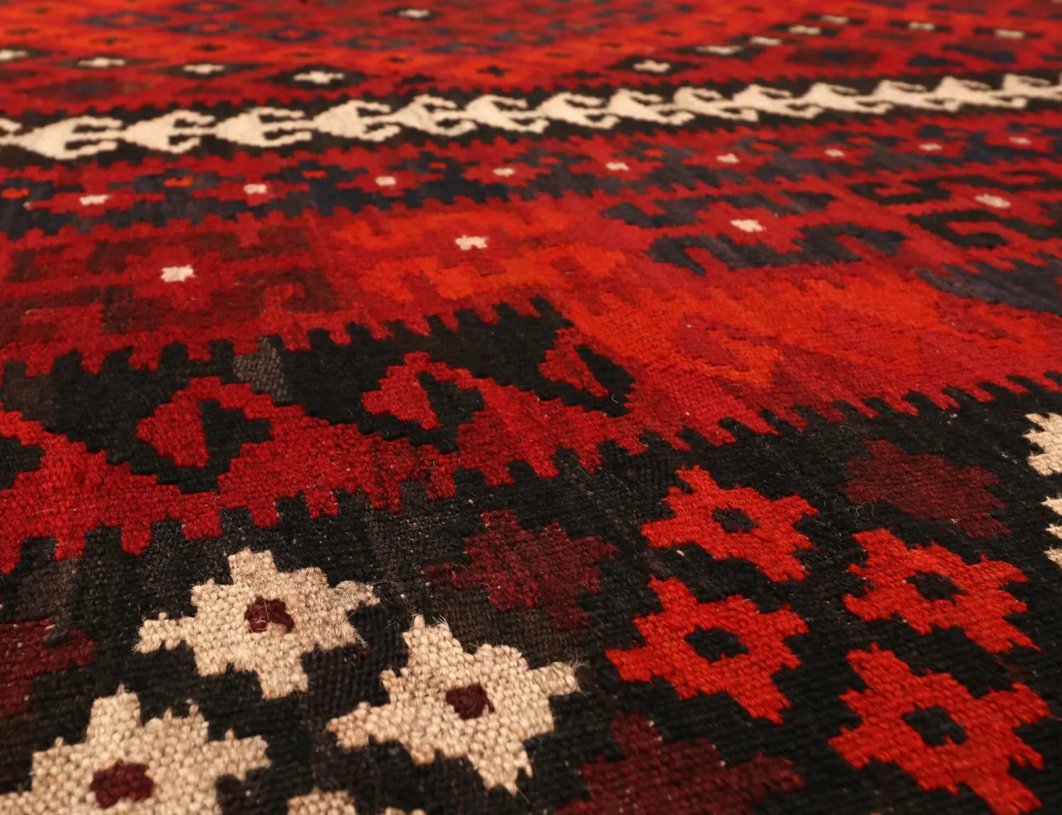 Orientalsk kelimtæppe 386 x 243 cm