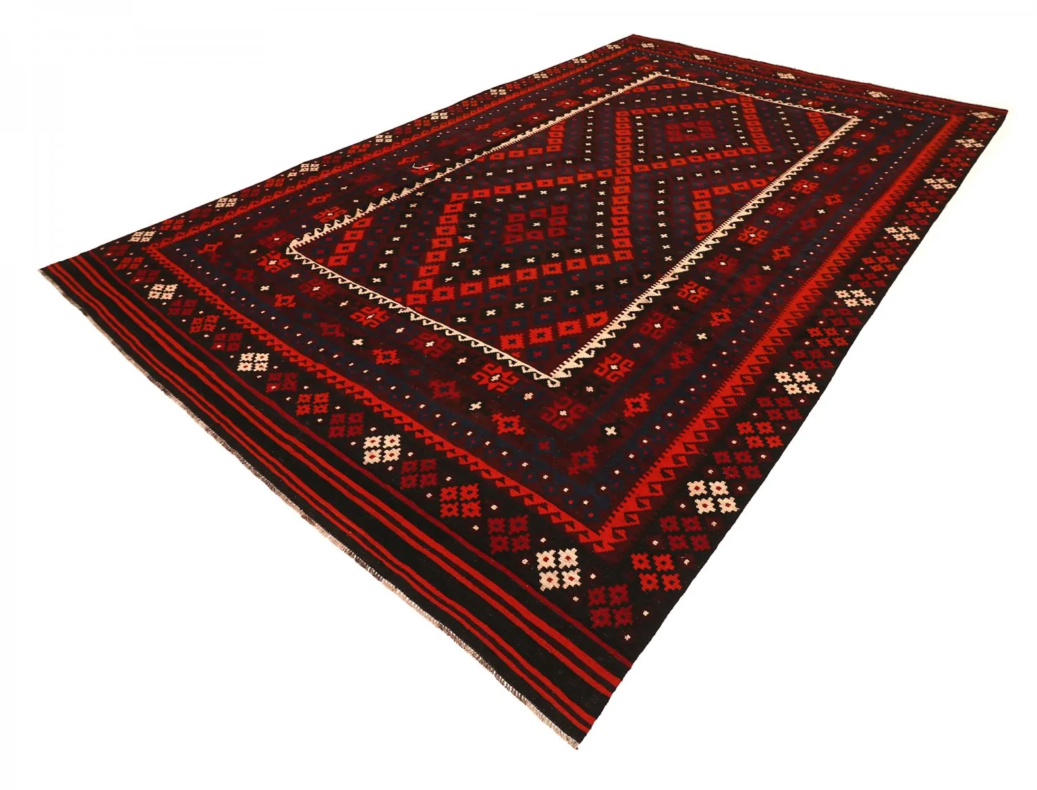 Orientalsk kelimtæppe 416 x 252 cm