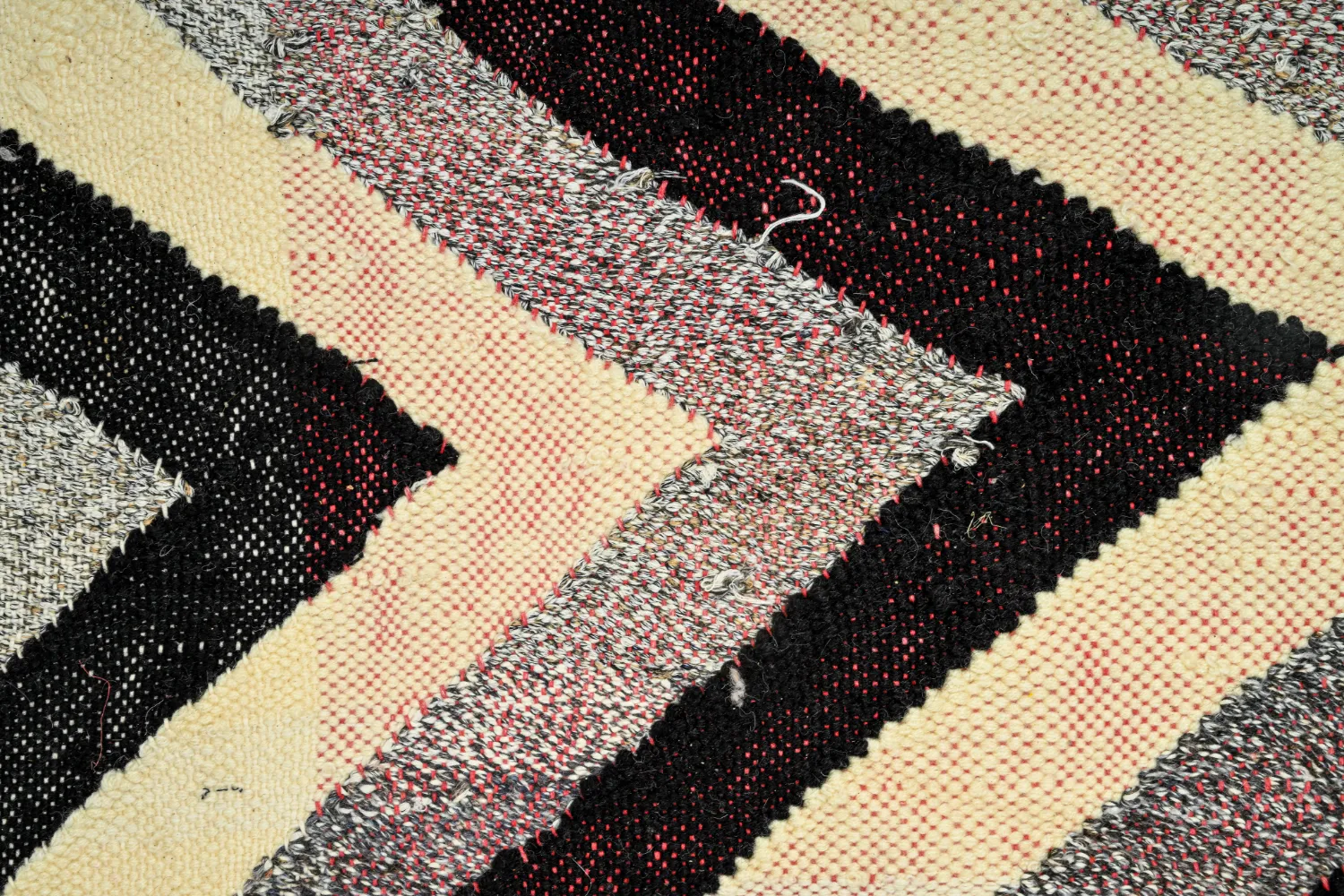 Marokkansk berber tæppe Boucherouite 150 x 280 cm