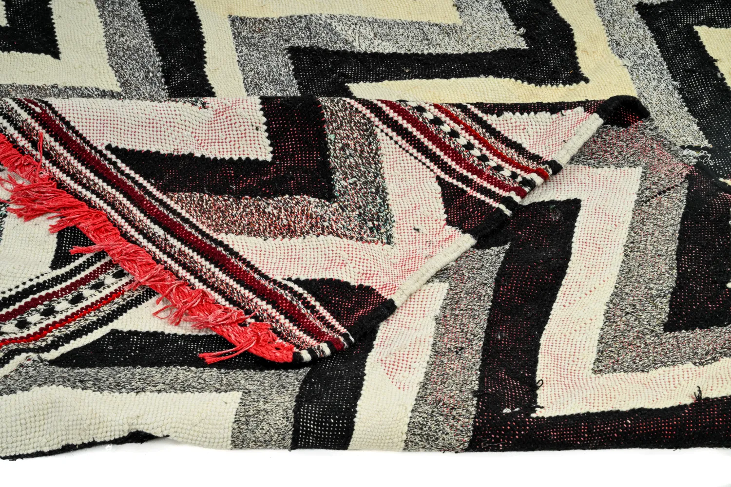 Marokkansk berber tæppe Boucherouite 150 x 280 cm