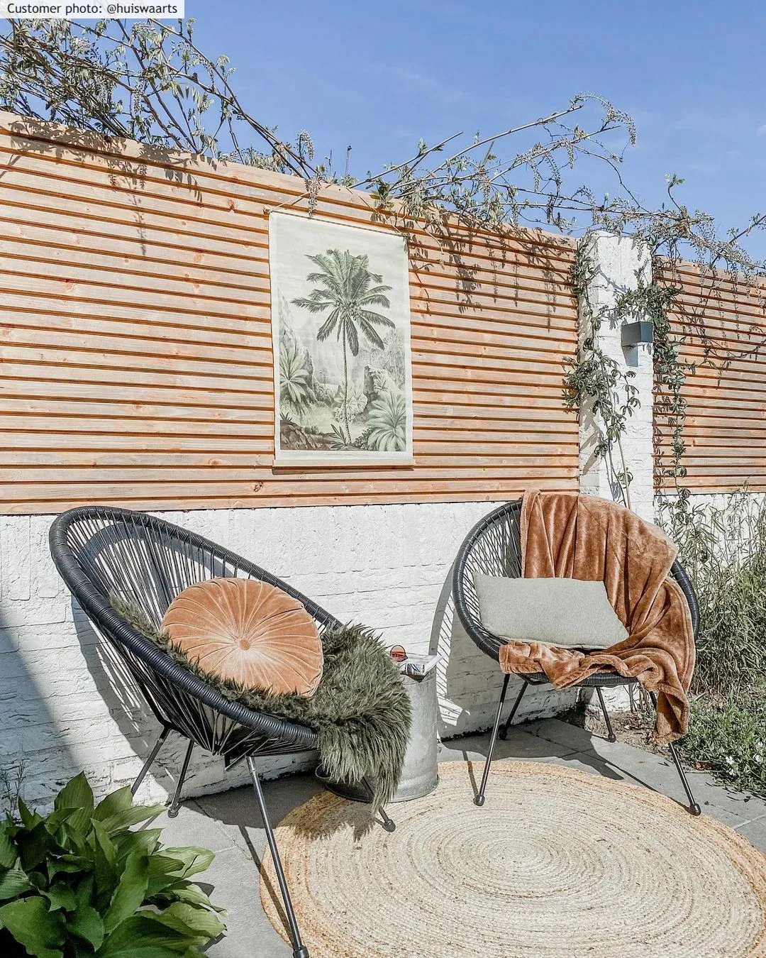 Runde tæpper - Wokha (jute)