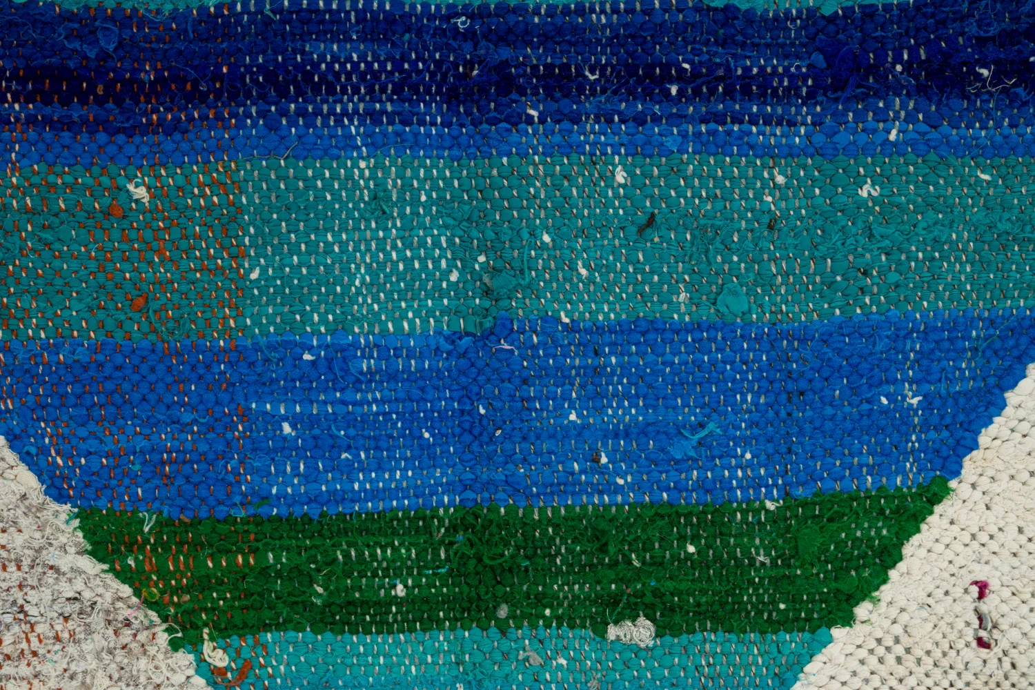 Marokkansk berber tæppe Boucherouite 135 x 235 cm