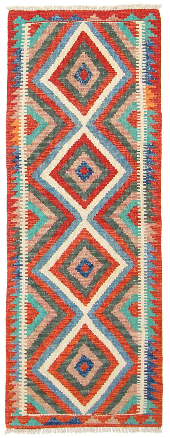 Orientalsk kelimtæppe 200 x 72 cm