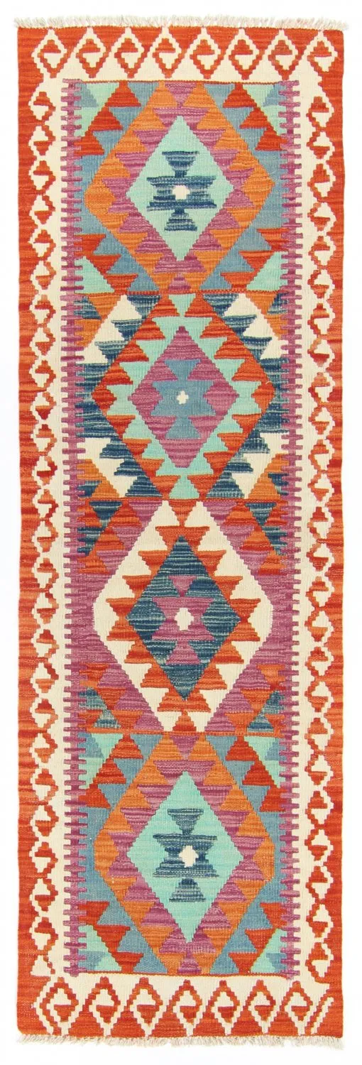 Orientalsk kelimtæppe 216 x 67 cm