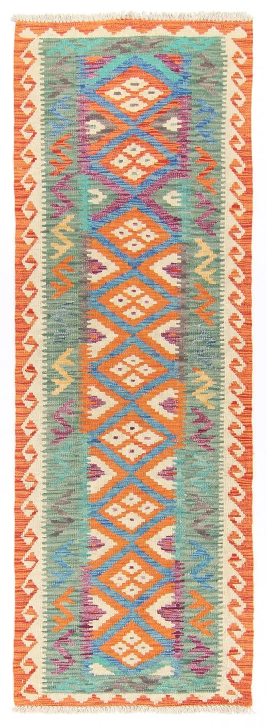 Orientalsk kelimtæppe 207 x 72 cm