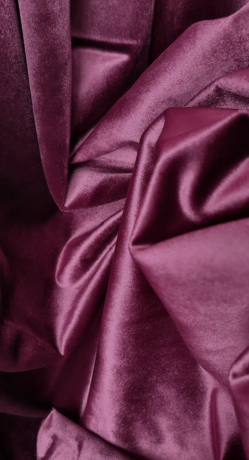 Gardiner - Gardiner af fløjl Marlyn (lilla)