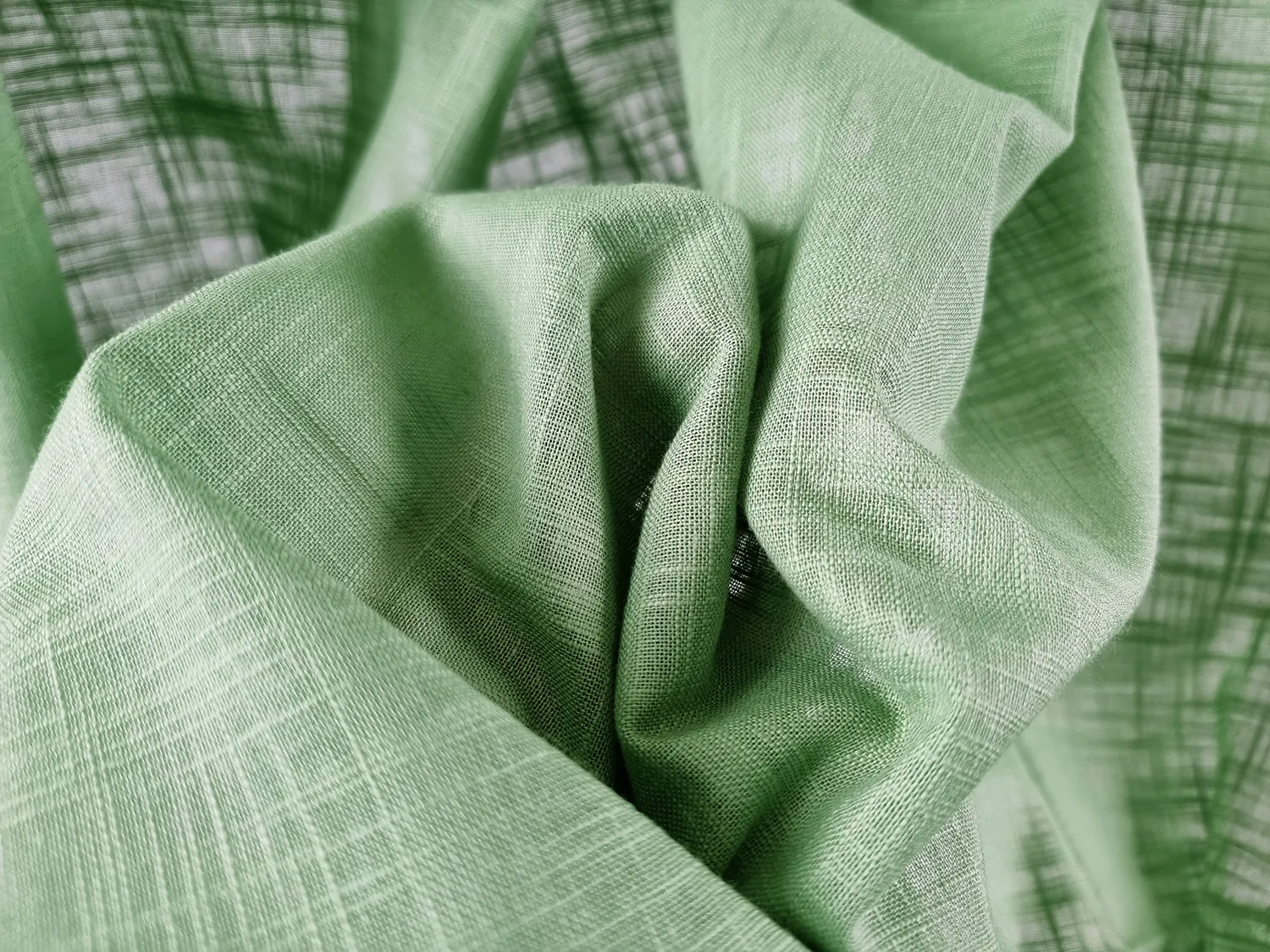 Gardiner - Bomuldsgardin - Lollo (grøn)