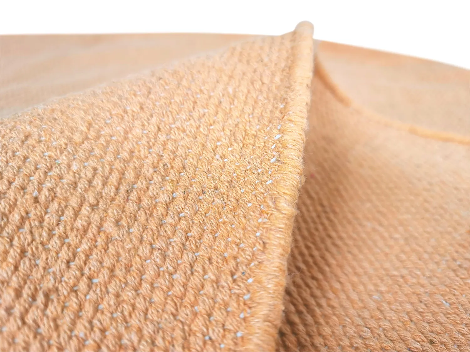 Bomuldstæppe - Billie (orange)