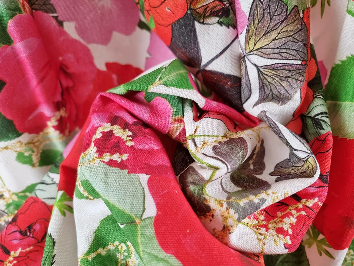 Gardiner - Bomuldsgardin Magic (lyserød)