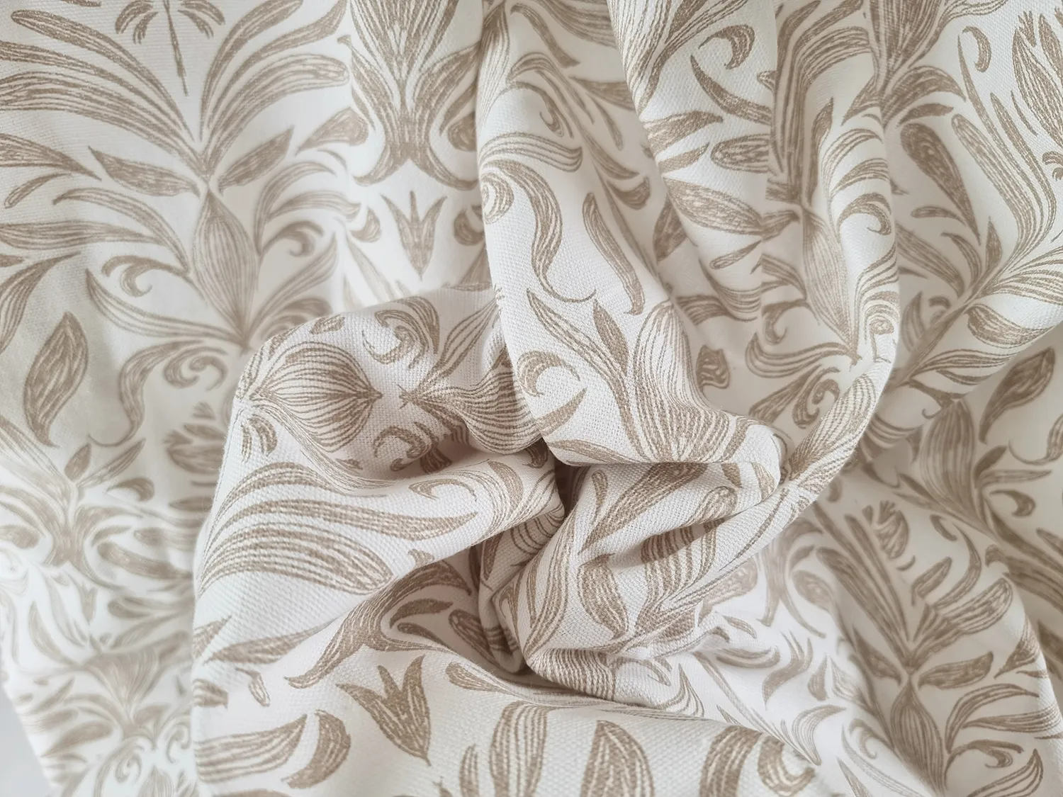 Gardiner - Bomuldsgardin Viola (beige)