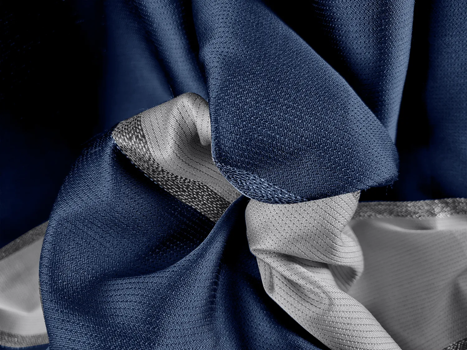 Gardin - Austin (grå/blå)