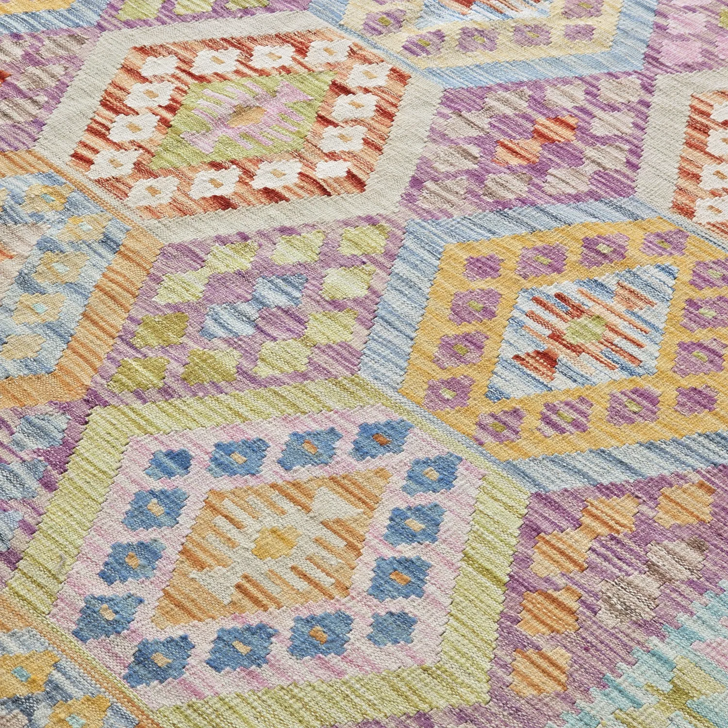 Orientalsk kelimtæppe 300 x 205 cm