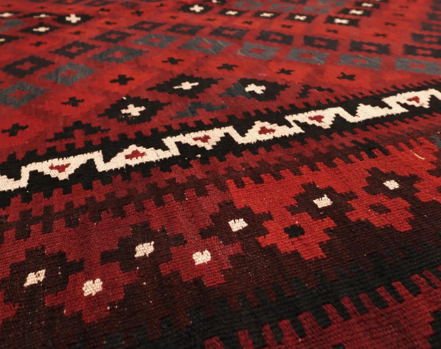 Orientalsk kelimtæppe 305 x 256 cm