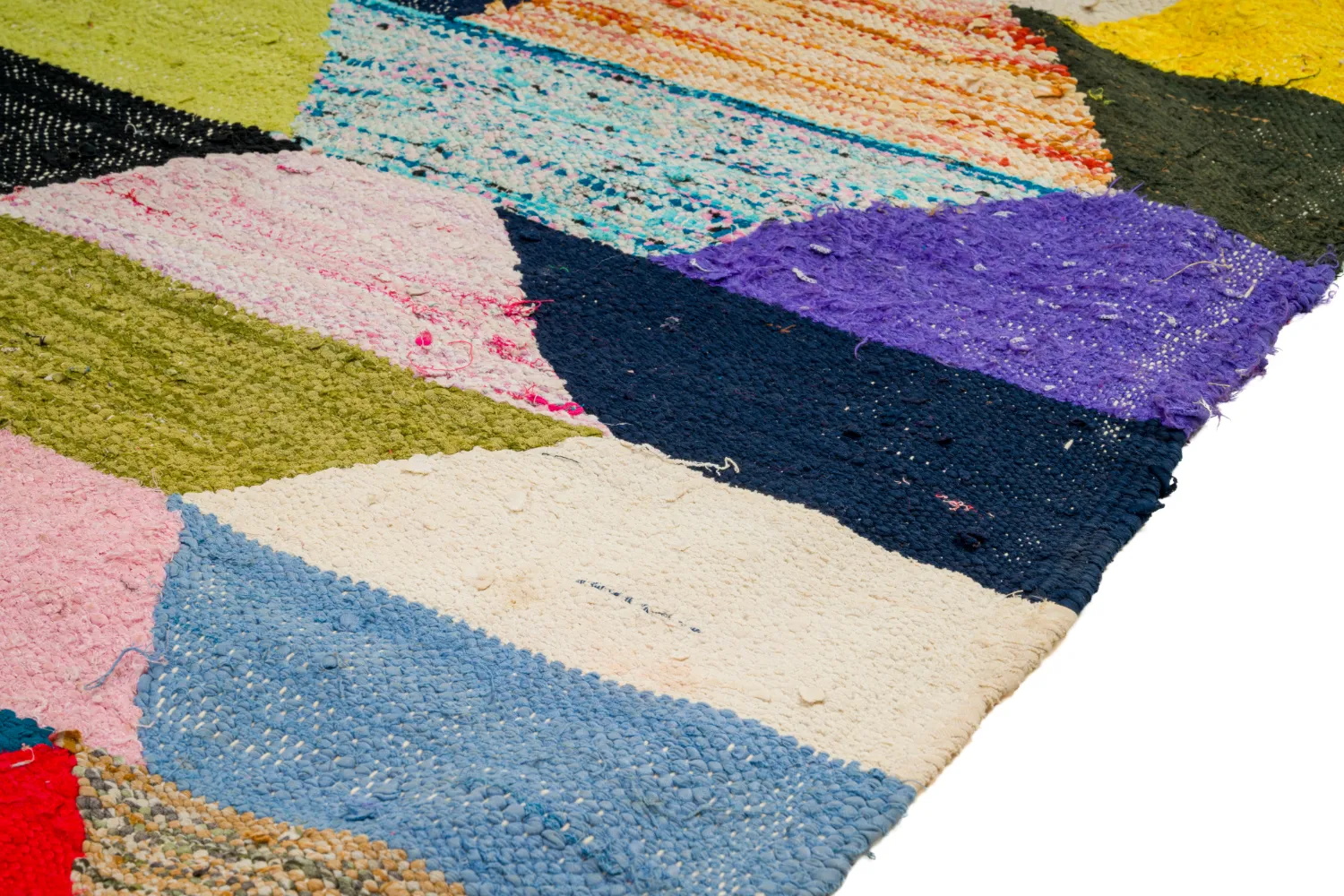 Marokkansk berber tæppe Boucherouite 165 x 265 cm