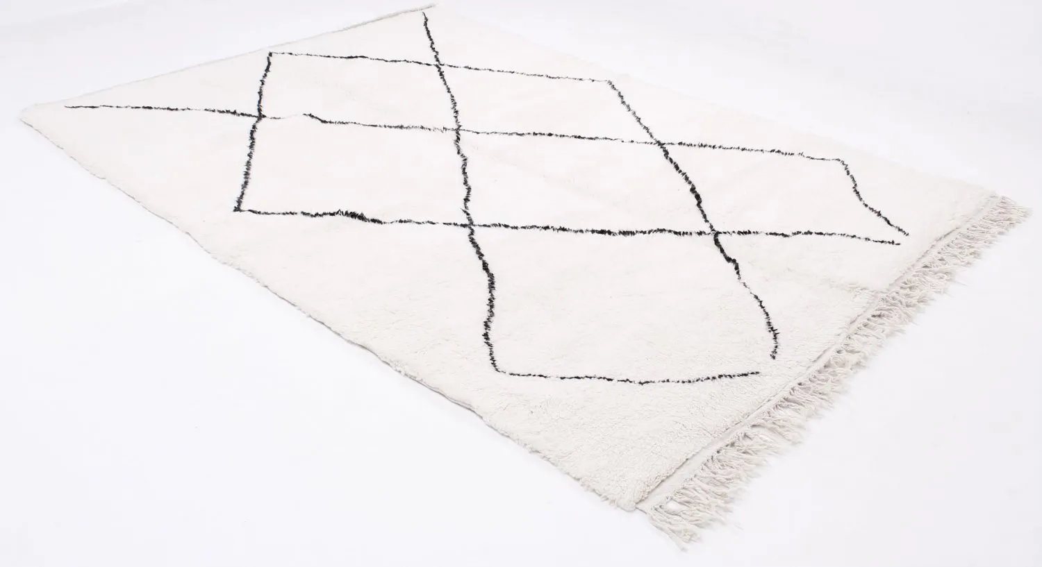 Kelimtæppe Marokkansk berber tæppe Beni Ouarain 320 x 210 cm