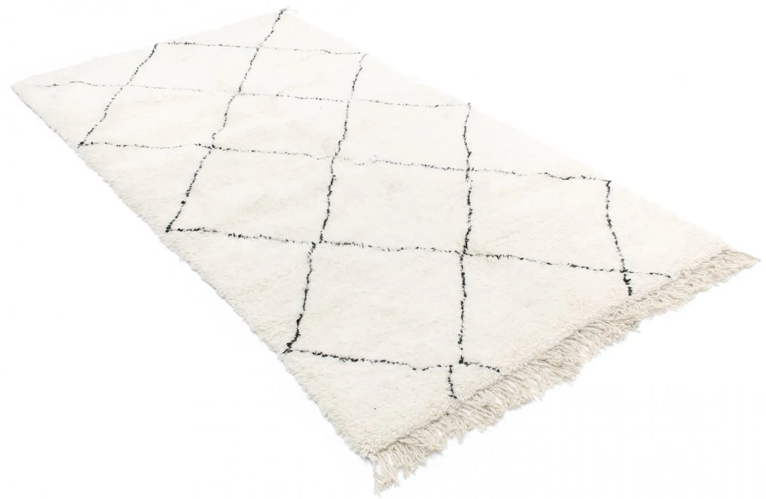 Kelimtæppe Marokkansk berber tæppe Beni Ouarain 260 x 140 cm