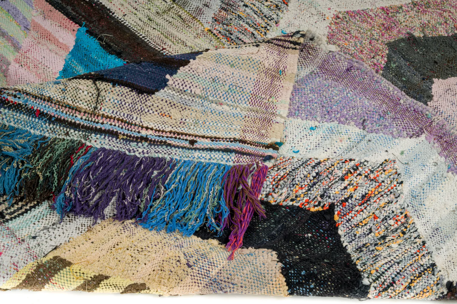 Marokkansk berber tæppe Boucherouite 155 x 305 cm